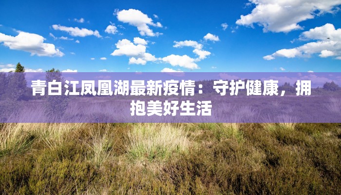 青白江凤凰湖最新疫情:守护健康,拥抱美好生活 青白江凤凰湖最新疫情:守护健康,拥抱美好生活