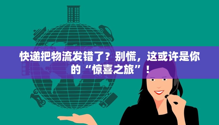 快递把物流发错了?别慌,这或许是你的“惊喜之旅”! 快递把物流发错了?别慌,这或许是你的“惊喜之旅”!