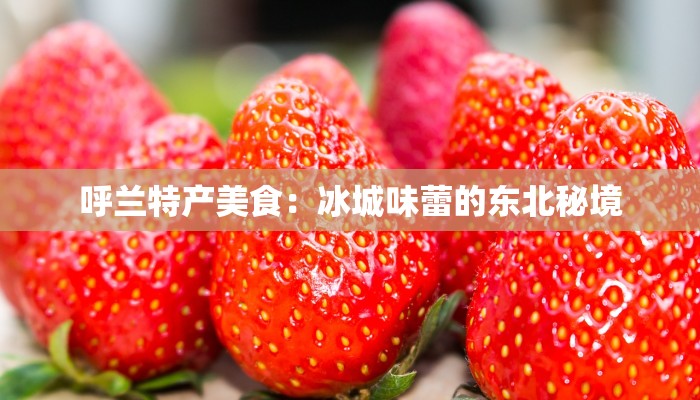 呼兰特产美食：冰城味蕾的东北秘境