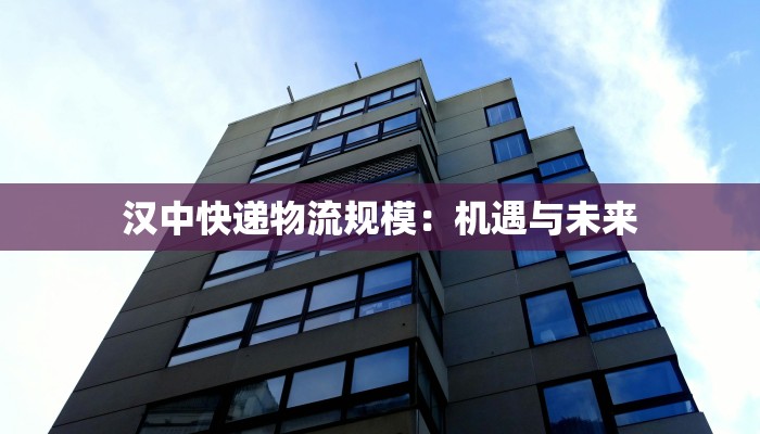 汉中快递物流规模:机遇与未来 汉中快递物流规模:机遇与未来