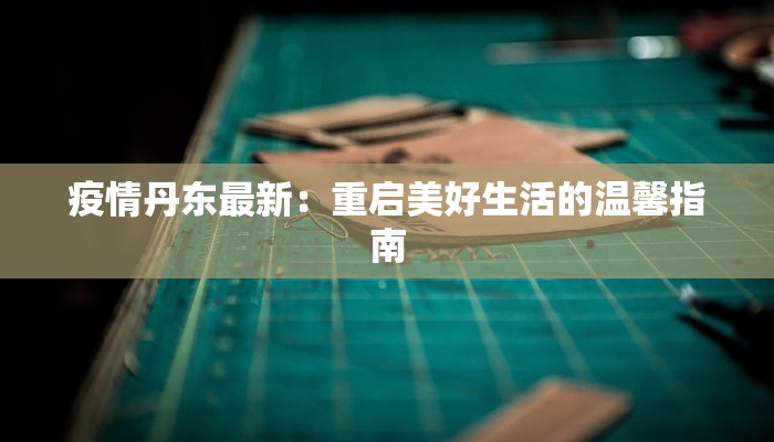 疫情丹东最新：重启美好生活的温馨指南