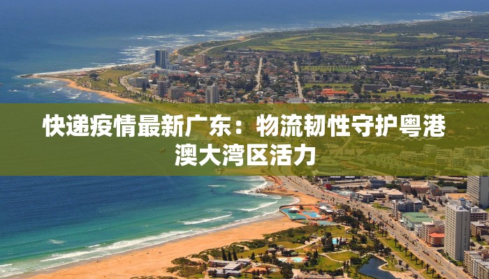 快递疫情最新广东:物流韧性守护粤港澳大湾区活力 快递疫情最新广东:物流韧性守护粤港澳大湾区活力