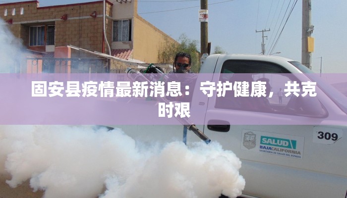 固安县疫情最新消息:守护健康,共克时艰 固安县疫情最新消息:守护健康,共克时艰