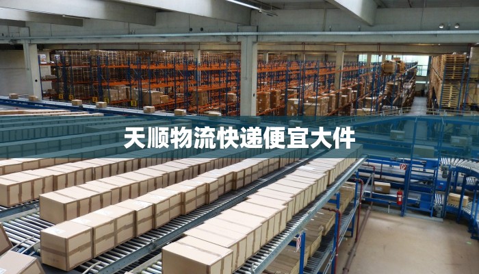 天顺物流快递便宜大件
