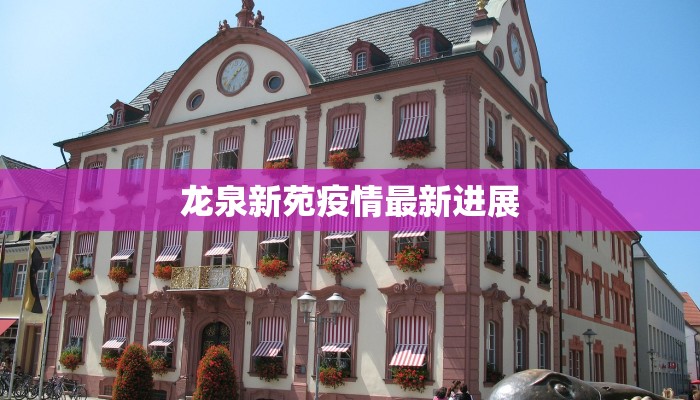 龙泉新苑疫情最新进展